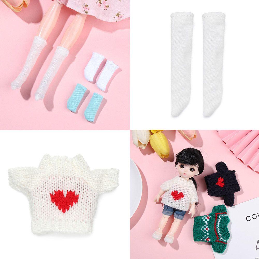 SUSANS 1 Bộ Áo Len Dệt Kim Thủ Công Nhiều Màu Sắc Giản Dị