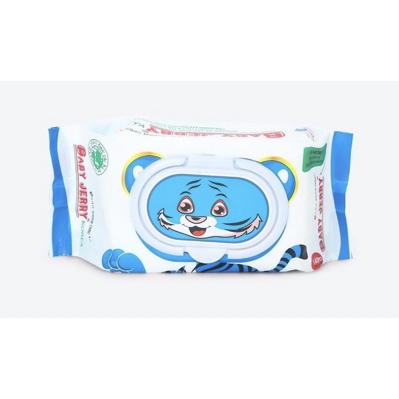 Khăn ướt baby jerry 140 tờ chính hãng