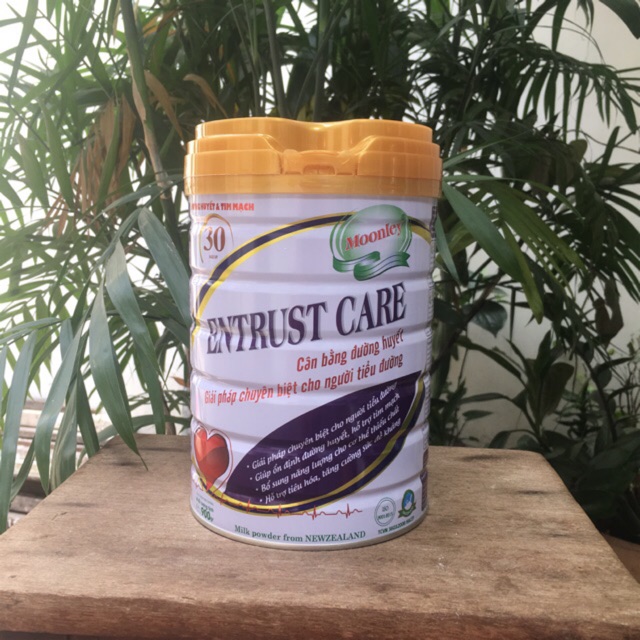 Sữa Moonley Entrust care_tiểu đường