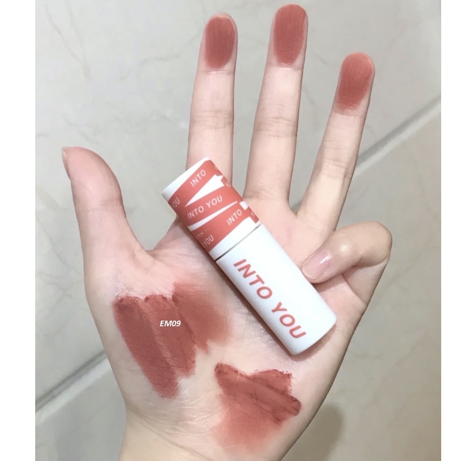 Son Kem Lì INTO YOU Shero Super Matte Lip &amp; Cheek Mud Nội Địa Trung