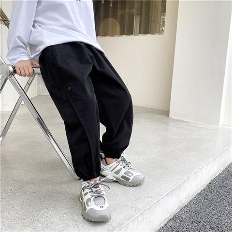 Quần dài vải mỏng thời trang phương Tây phong cách cá tính cho bé trai