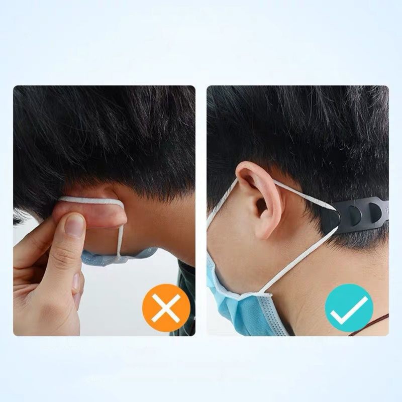 (Hàng Mới Về) Móc Gắn Khẩu Trang Điều Chỉnh Linh Hoạt Tiện Dụng