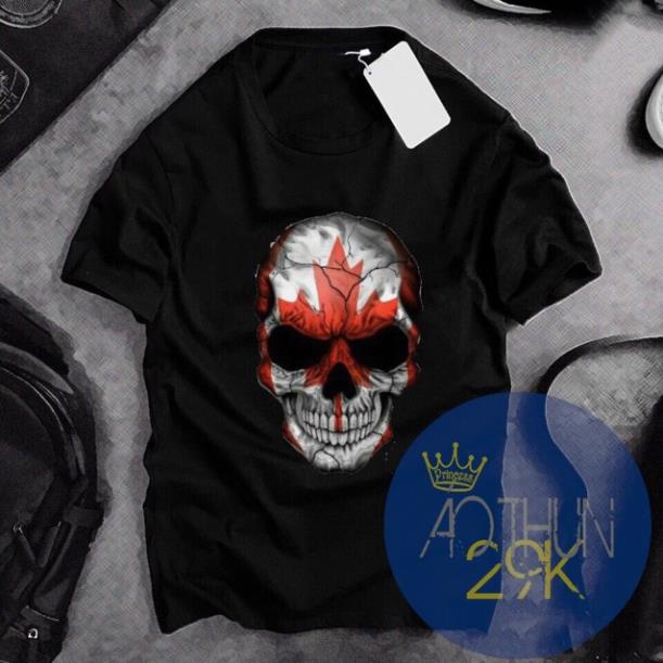 ALBUM 524 - ÁO THUN UNISEX SKULL 3D 2019