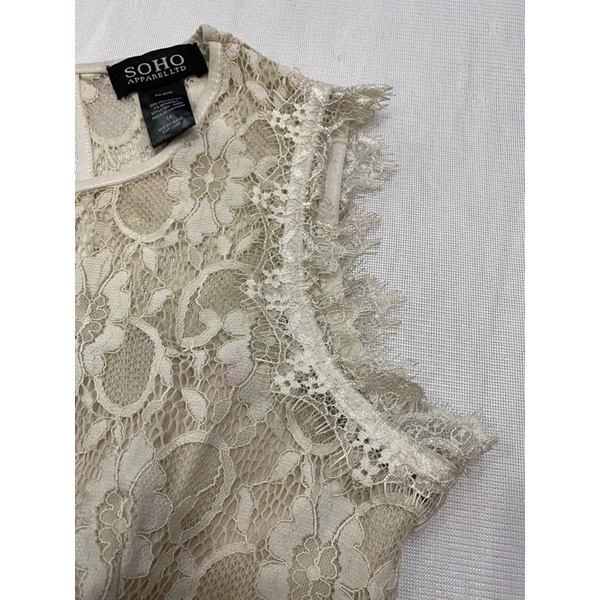 Đầm ren dáng dài có lót hàng xuất  - Thanh lý vnxk