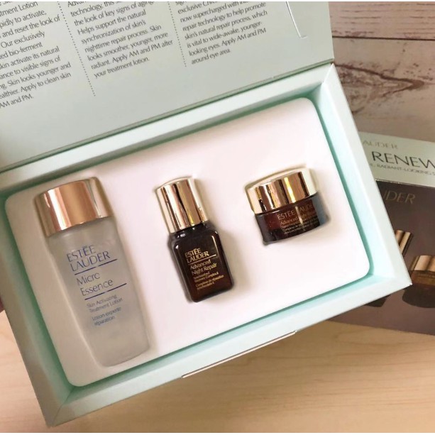 Set 3 lọ kem mắt Estee Lauder dung tích 30ml 7ml chống tia xanh