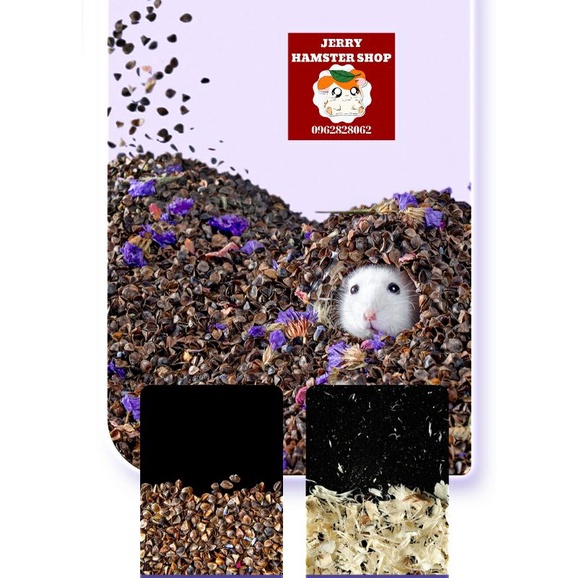 Lót Black Pearl Floral Litter cho hamster và thú cưng nhỏ