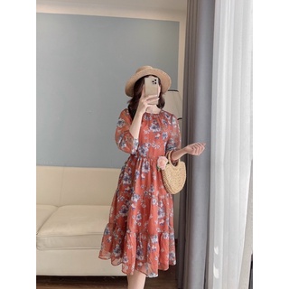 Váy hoa tầng 2 lớp