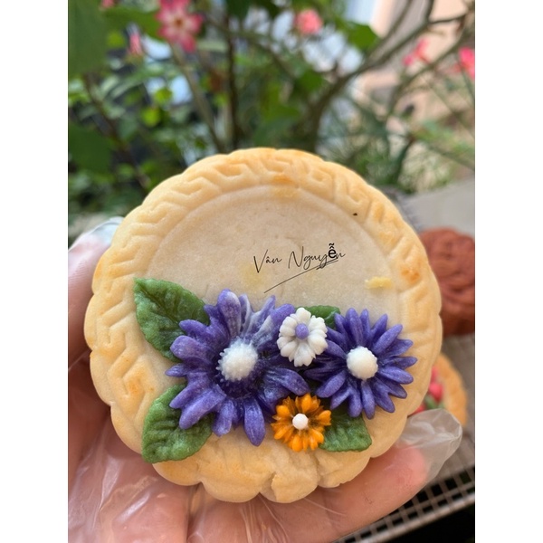 Bánh Trung Thu Hiện Đại Hoa Nổi