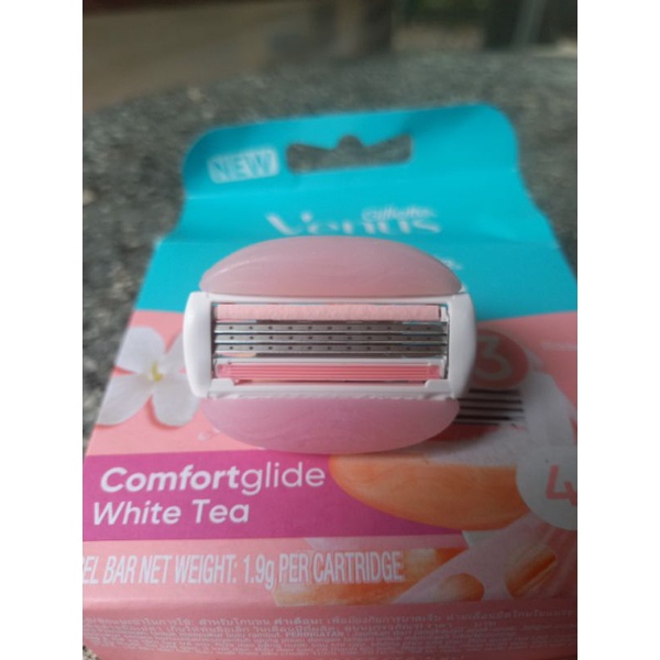 Đầu lưỡi dao cạo 3 lớp dòng thay thế gillette venus comfortglide white tea