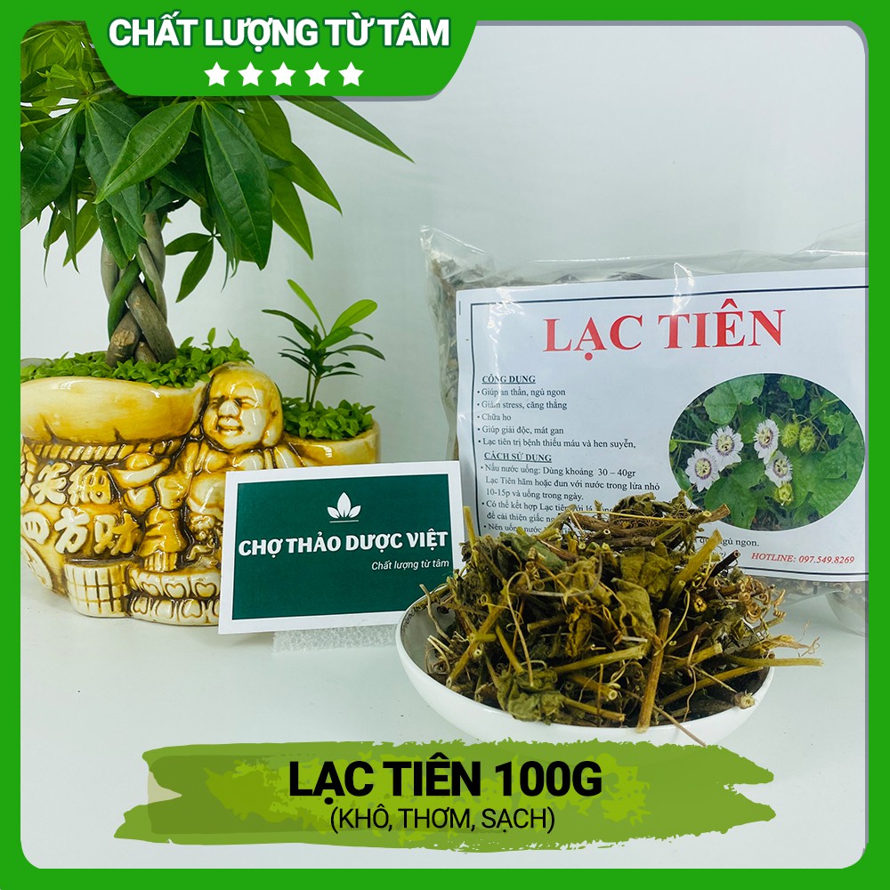 100gr Lạc Tiên (Khô, Thơm, Sạch)