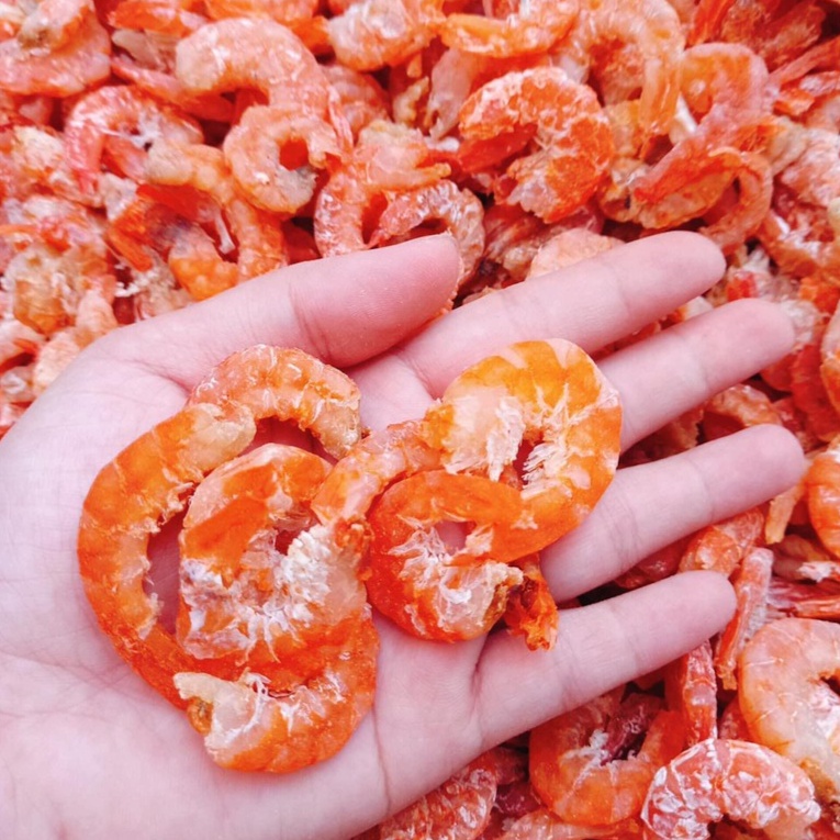 Khô tôm 1KG loại 1 đặc sản Cà Mau phơi sấy tự nhiên, , KHÔNG chất bảo quản. Thịt tôm dai và ngọt