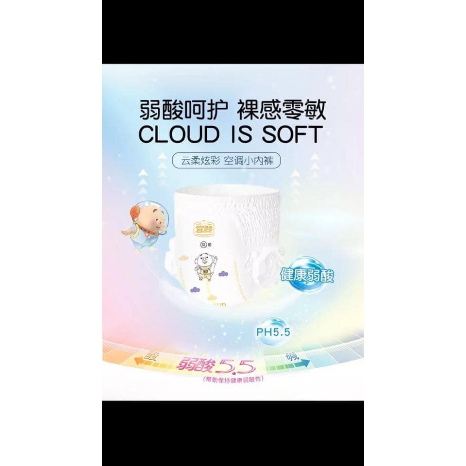 [THANH LÝ]Tã/bỉm dán/quần YIYING HEO/ YIYING HOA QUẢ/ YIYING PANBESY nội địa Trung đủ size S72/M60/L52/XL44/XXL40/XXXL36