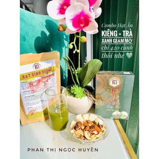 Combo hạt ăn kiêng + trà xanh bột