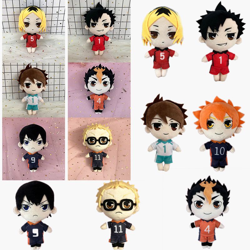 Đồ chơi nhồi bông Haikyuu!!! Đồ chơi nhồi bông Shoyo Kageyama Nishinoya Tooru Tsukishima