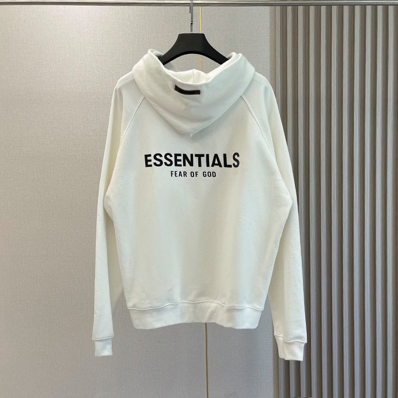 Áo hoodie Essentials fear of god in lưng tag cao su , áo nỉ mũ dáng rộng unisex , Cocmer_vn