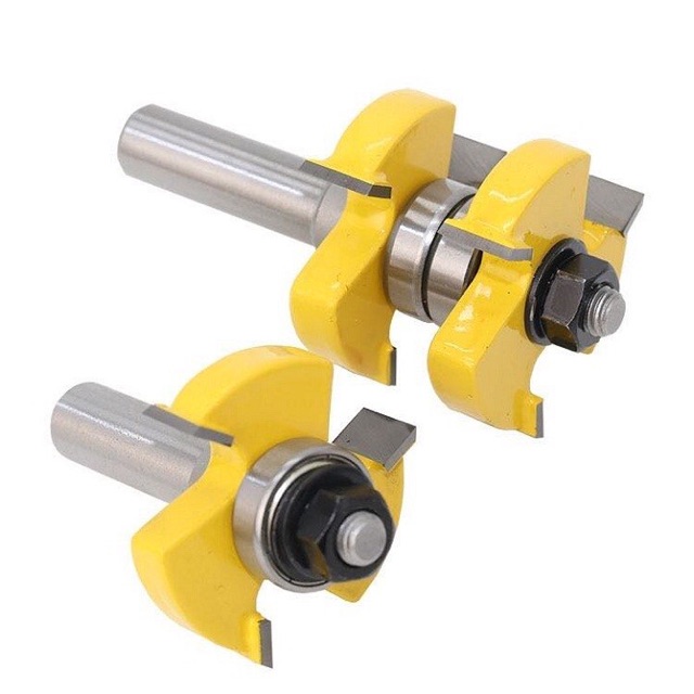 Mũi phay gỗ ghép ván dày 18-40mm cốt 12ly7 -Mũi soi ghép ván sàn