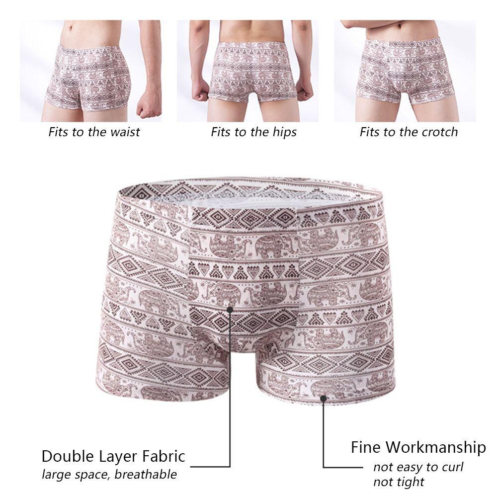 Karen Set 4 Quần Lót Boxer Dạng Hộp Tinh Tế Làm Quà Tặng Cho Bạn Trai