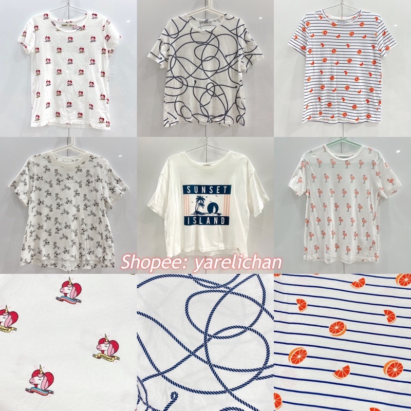 Áo thun PULL&BEAR nhiều mẫu
