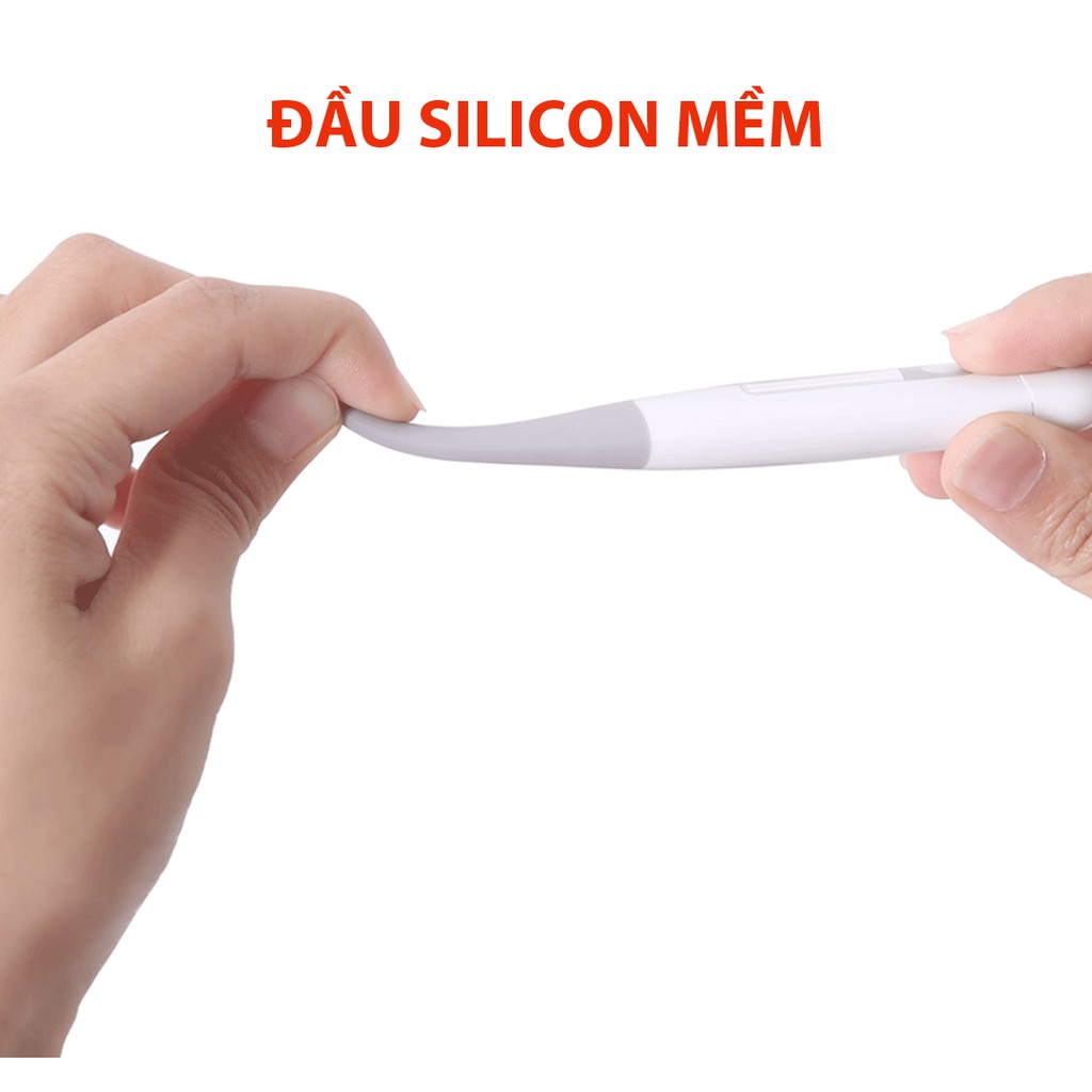 [CHÍNH HÃNG] Nhiệt kế điện tử Xiaomi Andon. Máy đo thân nhiệt, độ chính xác đến 0,1 ° C , đầu mềm đo nhiều vị trí.