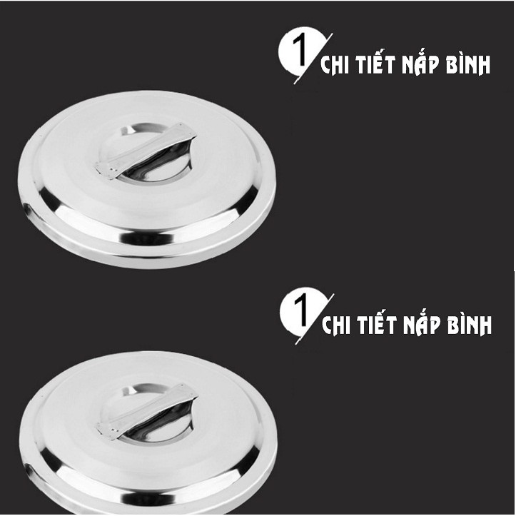 BÌNH Ủ TRÀ SỮA ,GIỮ NƯỚC NÓNG LẠNH, GIỮ NHIỆT INOX 304 CAO CẤP NHIỀU KÍCH CỠ