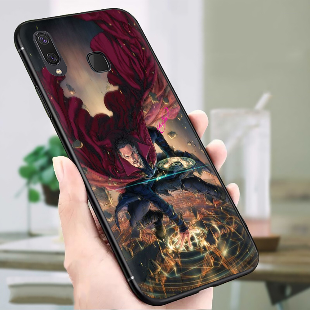 Ốp Điện Thoại Tpu Mềm Chống Rơi Hình Doctor Strange Cho Samsung A2 Core A3 2017 A5 2017 A6 2018 A6 Plus 2018