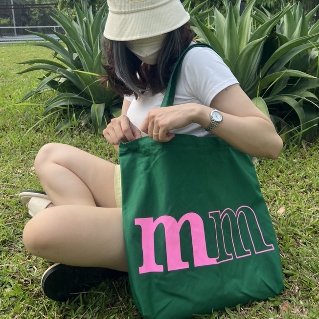 Túi tote HAZIN vải canvas ulzzang unisex đi học đi chơi có khoá miệng ngăn phụ nhỏ đựng vừa khổ a4