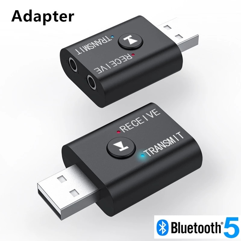 Bộ Thu Phát Bluetooth 5.0 Tr6 Và Phụ Kiện 2 Trong 1 Cho Pc Tv