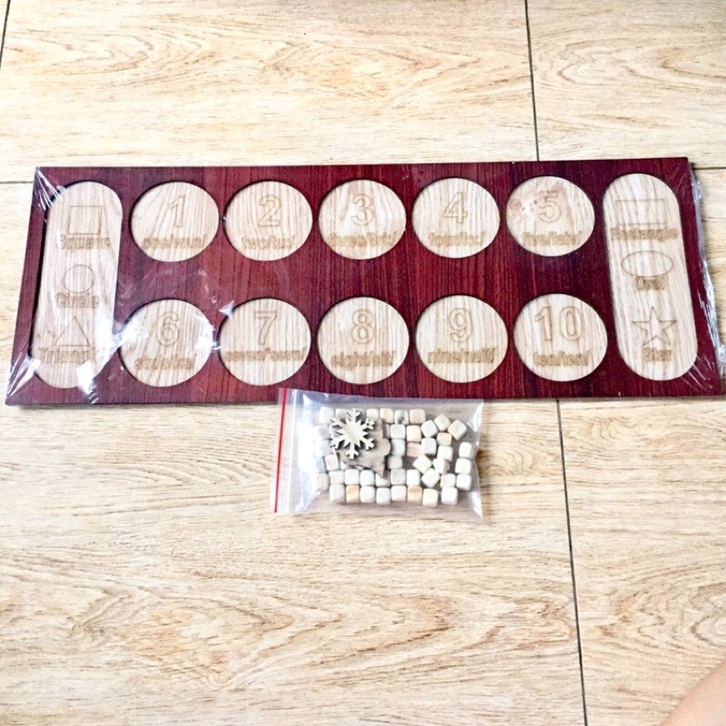 Bộ Đồ Chơi Ô Ăn Quan Việt Nam Bằng Gỗ Board Game Dân Gian Trí Tuệ
