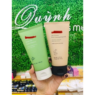 Sữa rửa mặt Trà Xanh, tro núi lửa 150ml