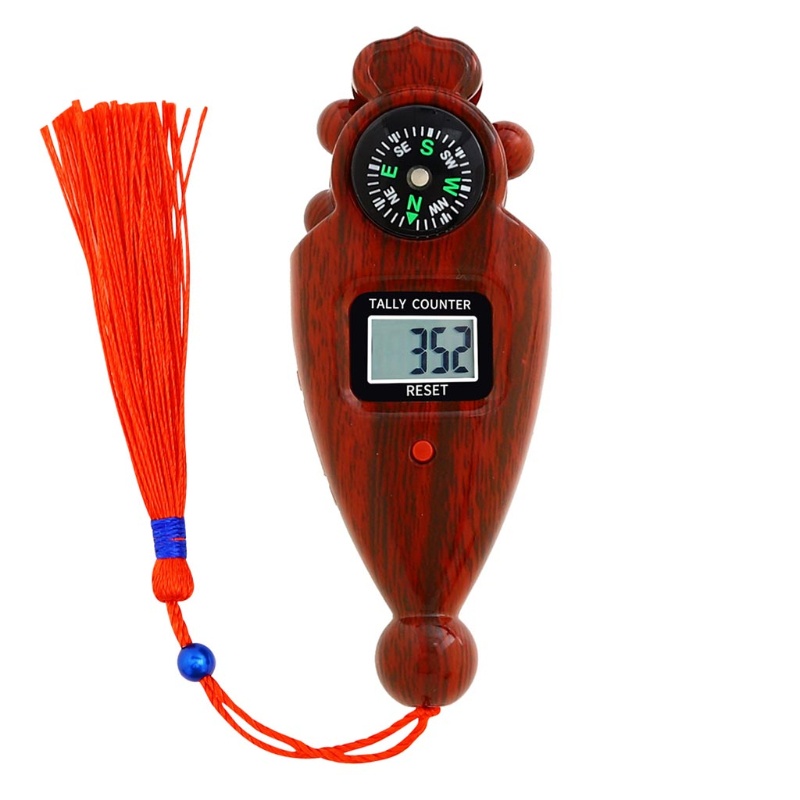 Máy Đếm Hạt Kỹ Thuật Số Đeo Ngón Tay Di Động Tiện Dụng