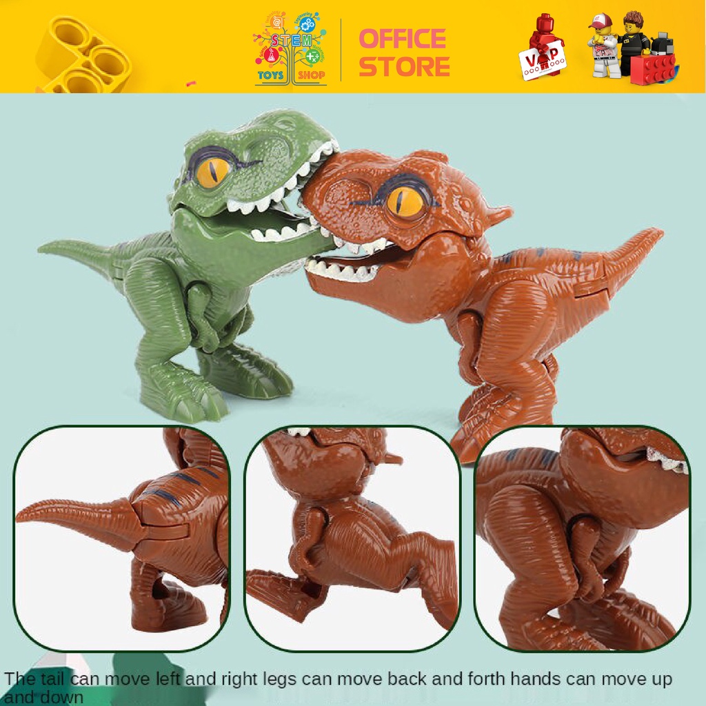 [ẢNH THẬT] - Đồ Chơi Khủng Long Cắn Móng Tay Độc Đáo Vui Nhộn Cho Bé