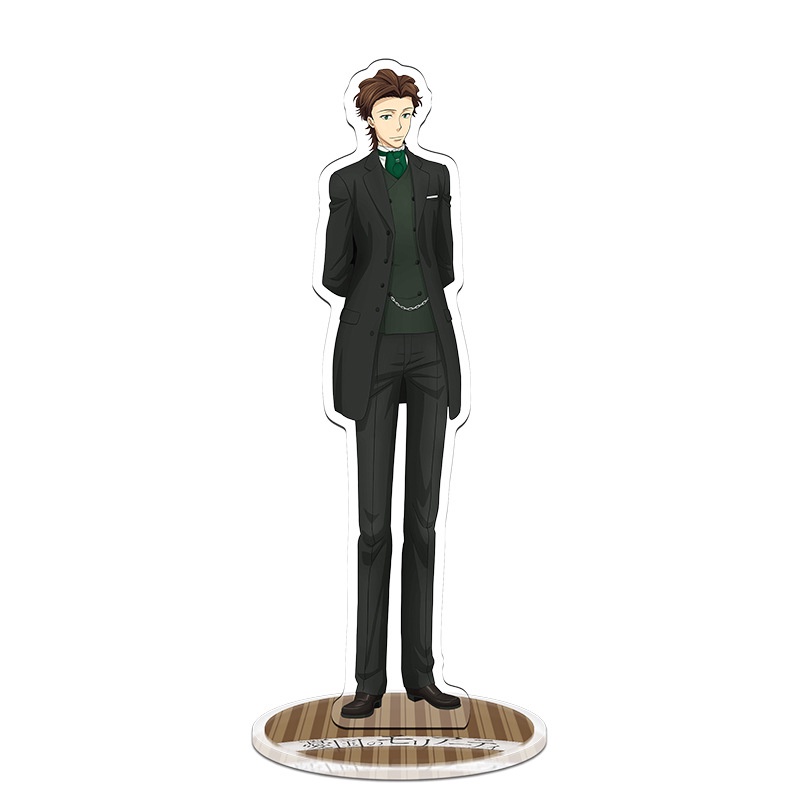 Biển Hiệu Đứng 21CM Bằng Acrylic In Hình Anime Moriarty William James Moriarty Polloque Moran Holmes
