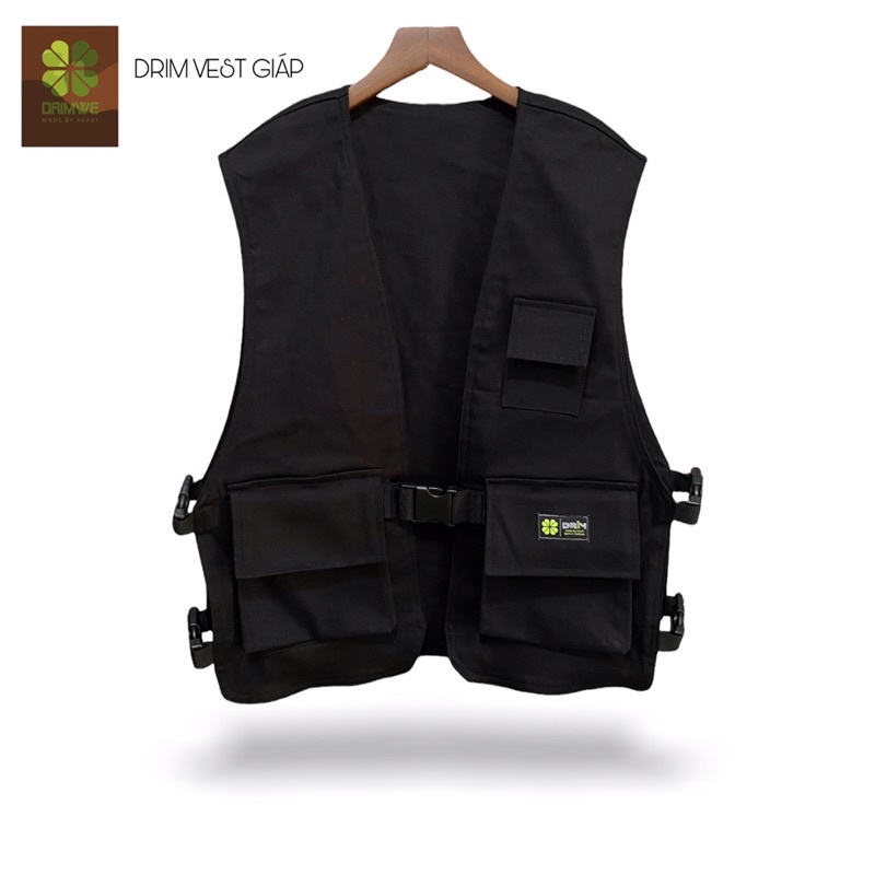 Áo gile vest unisex nam nữ tiện dụng Drim Vest Giáp