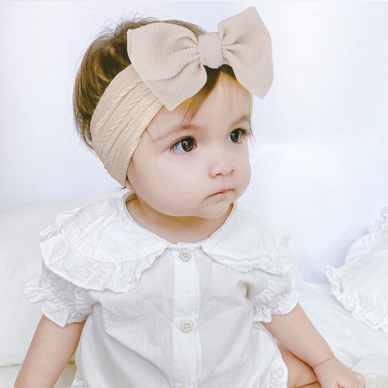 Set 3 Băng Đô Nơ Xinh Xắn Dành Cho Các Bé 0-3 Tuổi