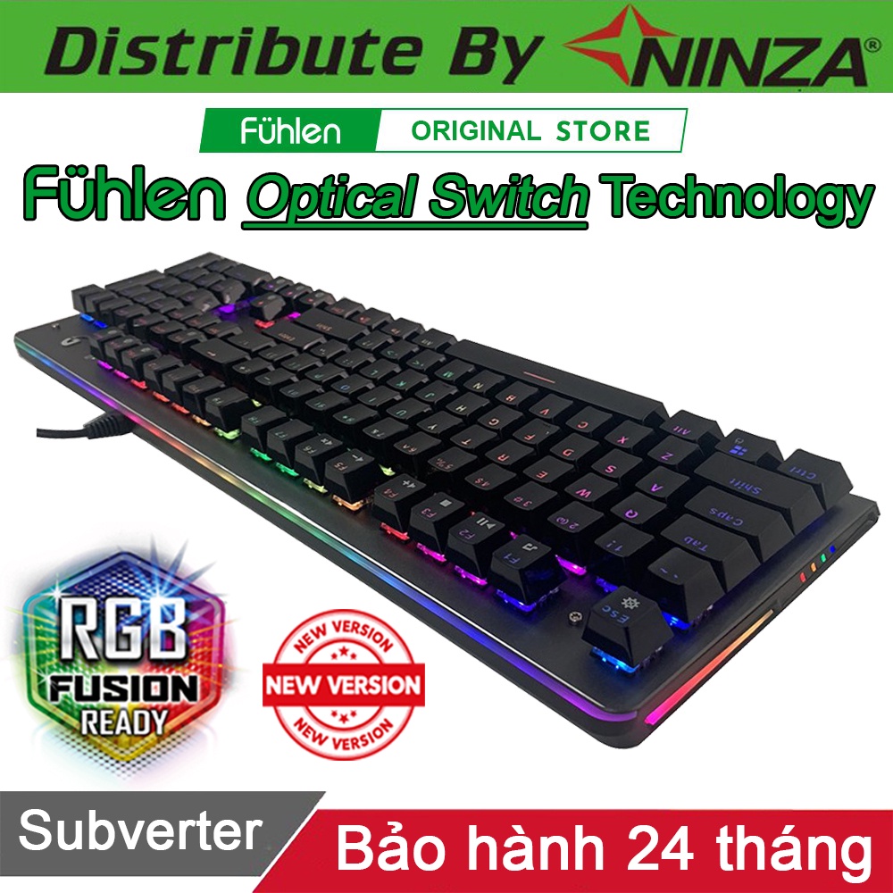 Giá siêu rẻ Bàn phím cơ Fuhlen Subverter  Bàn phím cơ RGB