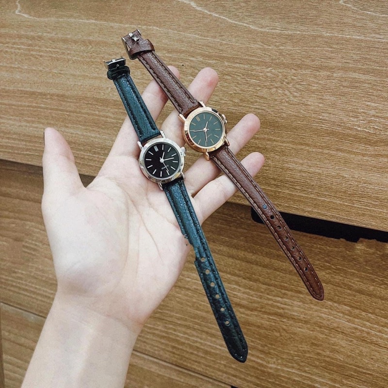 ĐỒNG HỒ DÂY DA NHỎ NHIỀU MẪU