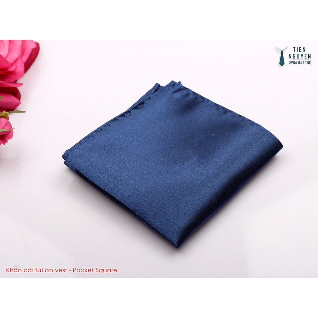 Khăn Cài Túi Áo Vest - Pocket Square - Phụ Kiện Cài Áo