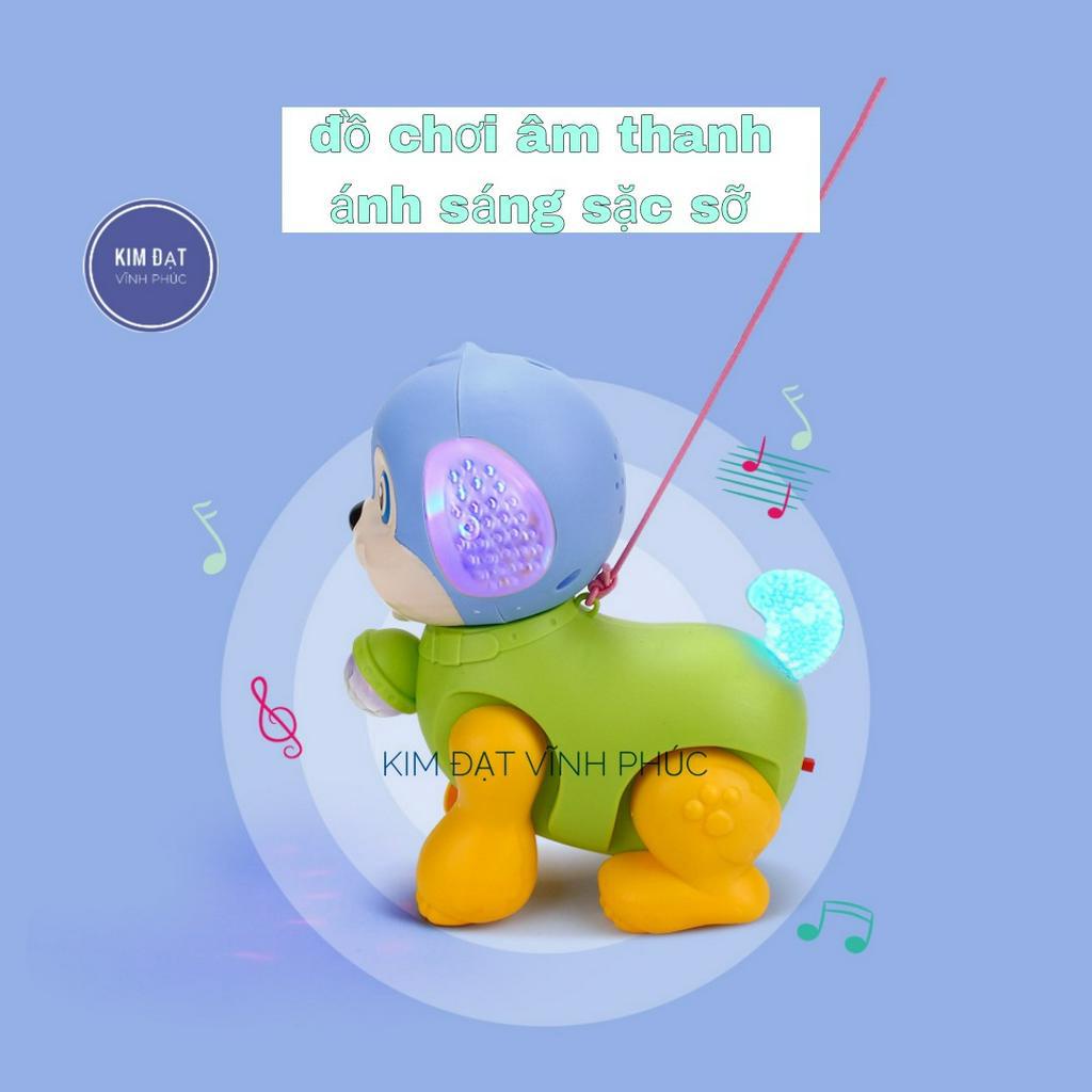 Đồ chơi chó hoạt hình pin . Tặng kèm dây để các bé dắt đi chơi . nhạc và đèn bắt mắt . Nhiều bộ thú pin