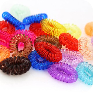 SET 10 Dây Cột Tóc Lò Xo Mini Cho Bé