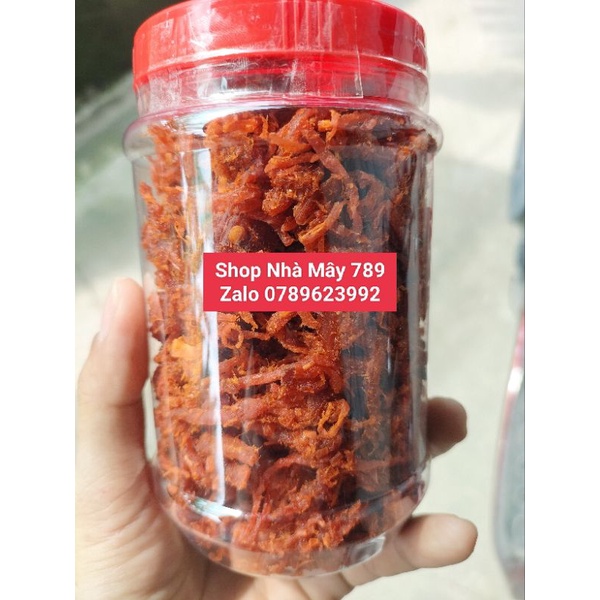 Hủ 200g khô bò sợi ngon 30k