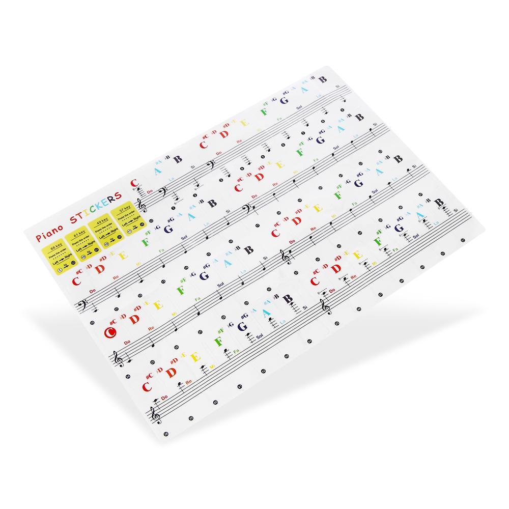 CHOOKEY Sticker Dán Bàn Phím Đàn Piano Chuyên Nghiệp