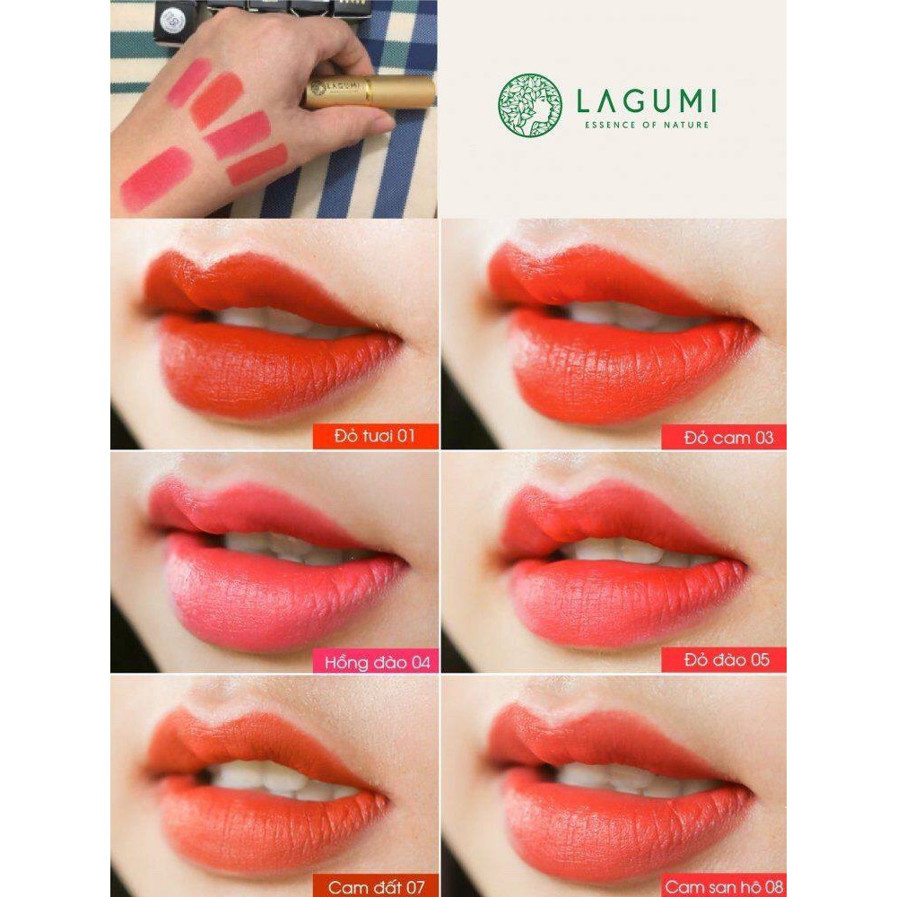 [Hàng Chính Hãng ] Son Lagumi ❤️Son Bầu 💋Son Không Chì Cho Mẹ Bầu ,Son Cho Bà Bầu | BigBuy360 - bigbuy360.vn