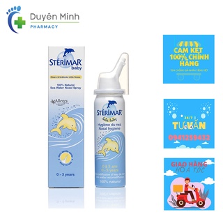 XỊT MUỐI BIỂN STERIMAR VỆ SINH MŨI HÀNG NGÀY CHO TRẺ EM VÀ NGƯỜI LỚN