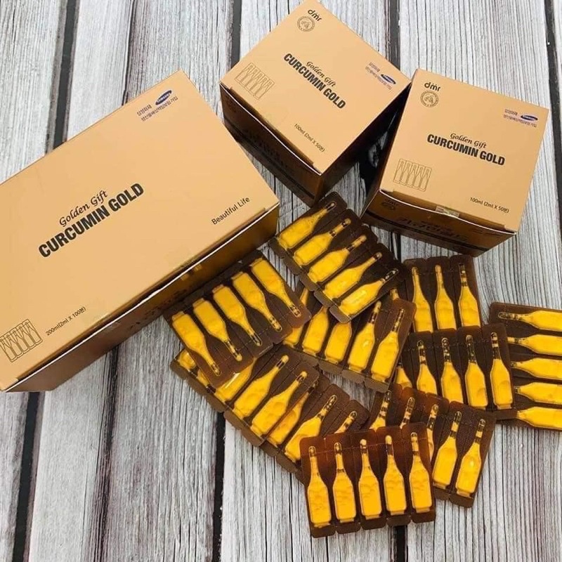Nghệ Curcumin Nano Hàn quốc bán từ 10 tép Golden Gift