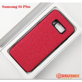Ốp lưng Samsung S8 Plus vân vải Jean (Full Màu)