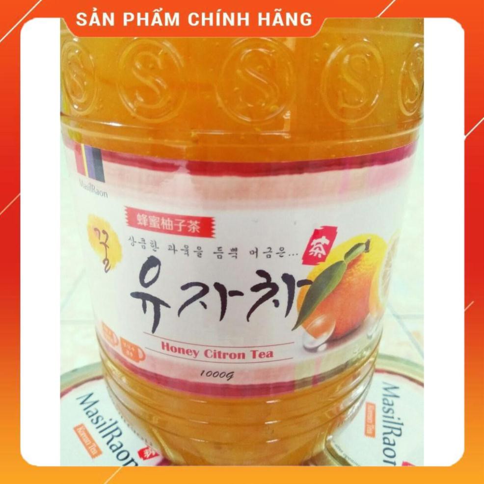 Mật Ong Chanh Hàn Quốc MasilRaon, Lọ 1kg - Chanh mật ong hàn quốc chính hãng