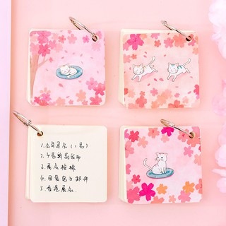 Sổ tay hình mèo ghi chú tiện lợi siêu cute T10S4.34-2019
