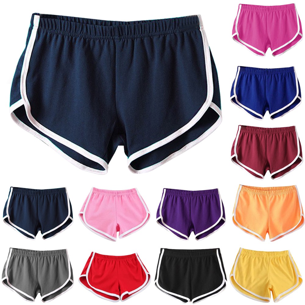 Quần short lưng cao thời trang năng động cho nữ