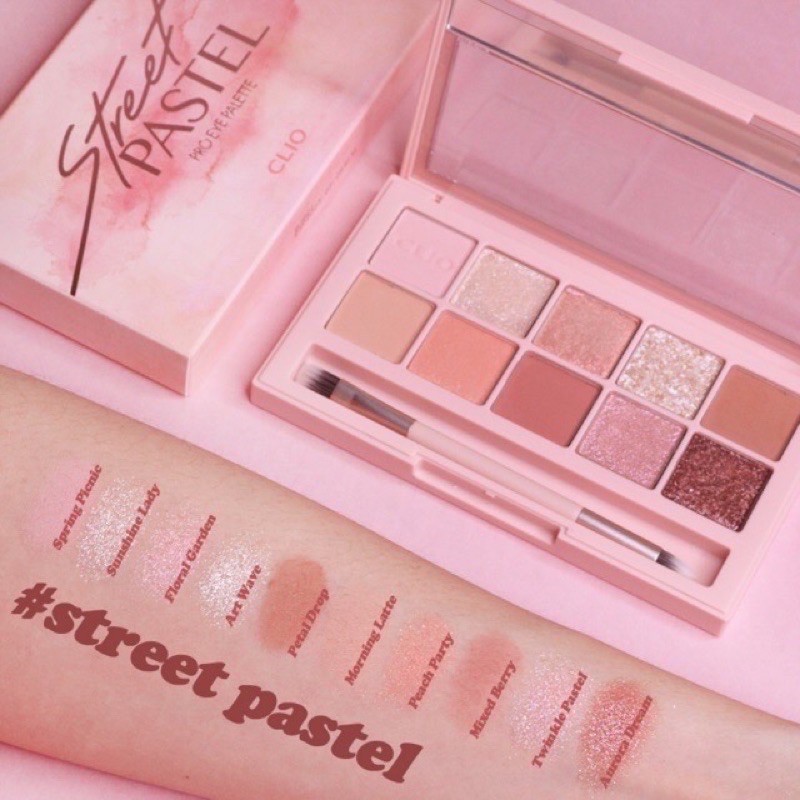 Bảng phấn mắt CLIO Street Pastel Pro Eye Palette | BigBuy360 - bigbuy360.vn