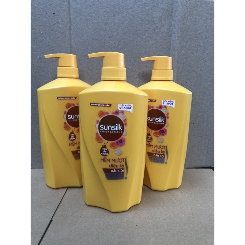 Dầu gội sunsilk óng mượt rạng ngời 900mL